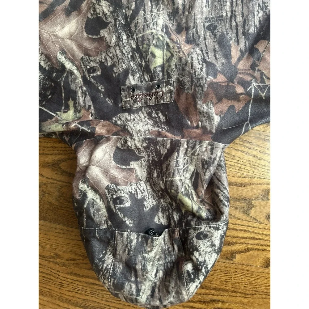 Cabela's Mossy Oak Dry-Plus Camo Breakup Jacket Gorpcore Size 2X